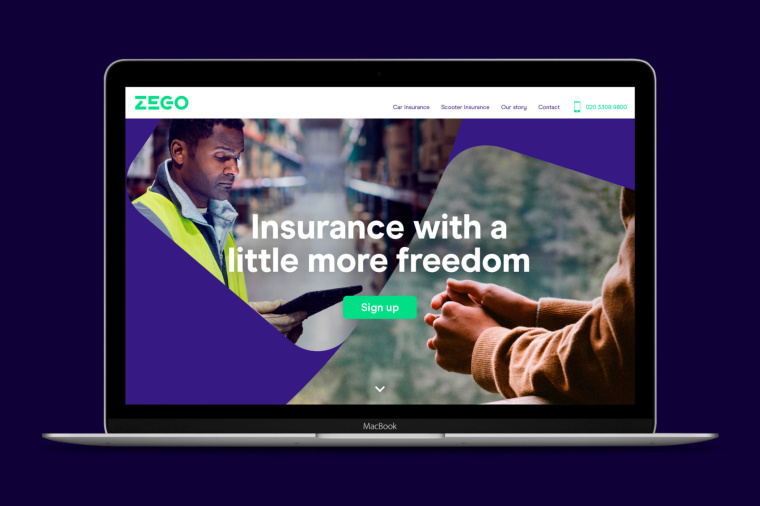 Zego 保險公司更新品牌形象設計VI設計