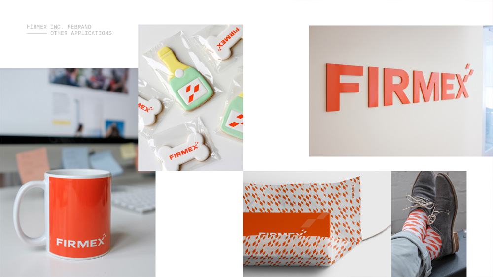 IT科技品牌創(chuàng)意設(shè)計：Firmex虛擬數(shù)據(jù)庫空間公司logo設(shè)計VI設(shè)計企業(yè)形象設(shè)計