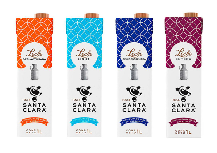 Santa Clara 乳制品品牌形象與標(biāo)志重塑設(shè)計(jì)-原老包裝設(shè)計(jì)