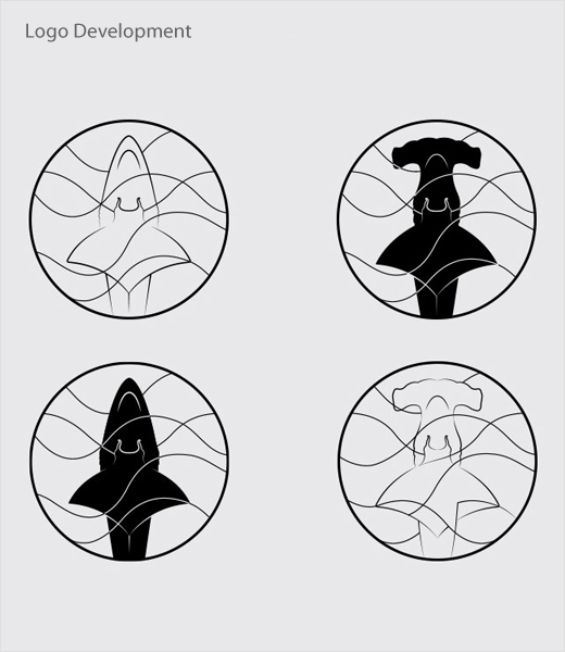 LDF鯊魚動物保護基金會標志設計