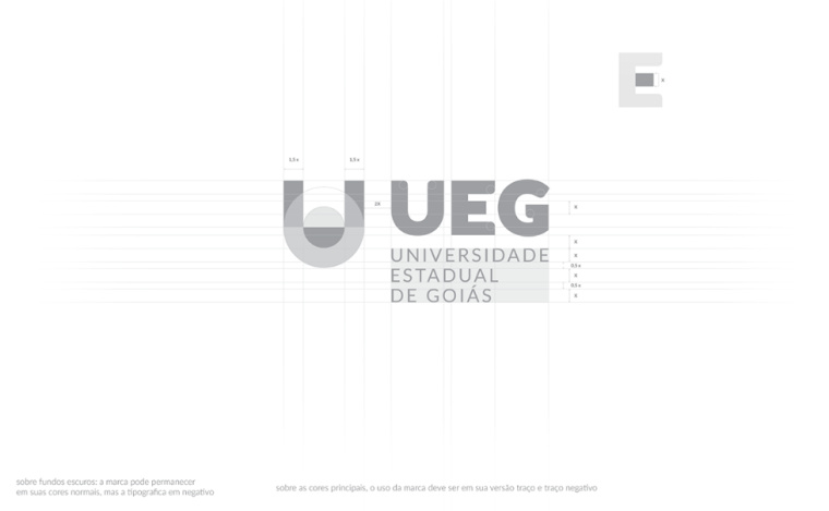 UEG戈亞斯州州立大學(xué)VI設(shè)計視覺識別形象設(shè)計-幾何字母u+圓形風(fēng)格設(shè)計