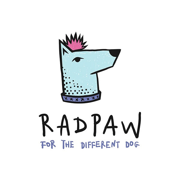 Radpaw 小狗寵物食品品牌標(biāo)志logo設(shè)計--上海品牌設(shè)計公司
