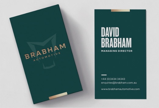 英國跑車汽車品牌Brabham新標識logo設計和品牌形象設計