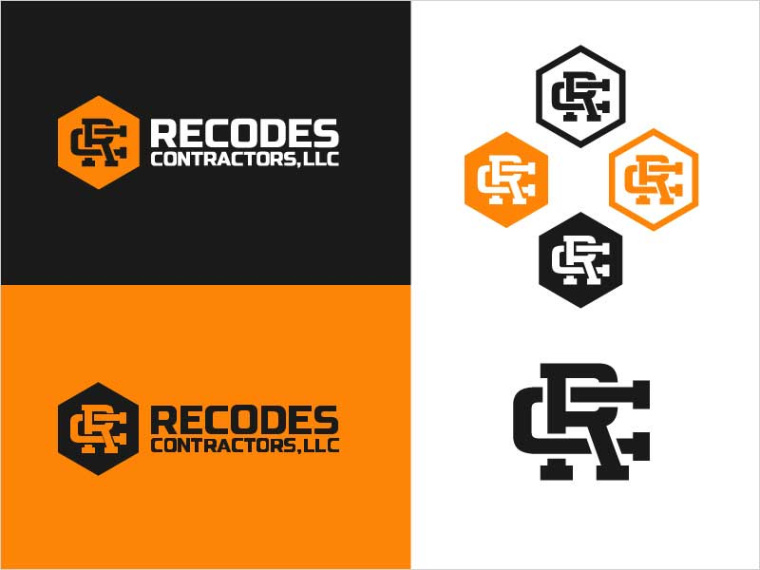 建筑承包商標志設計-上海標志設計公司