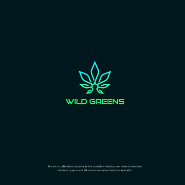 生態科技綠色標志logo設計