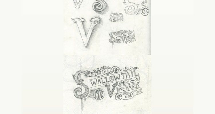 Vineyards Logo logo設計草圖-上海logo設計公司