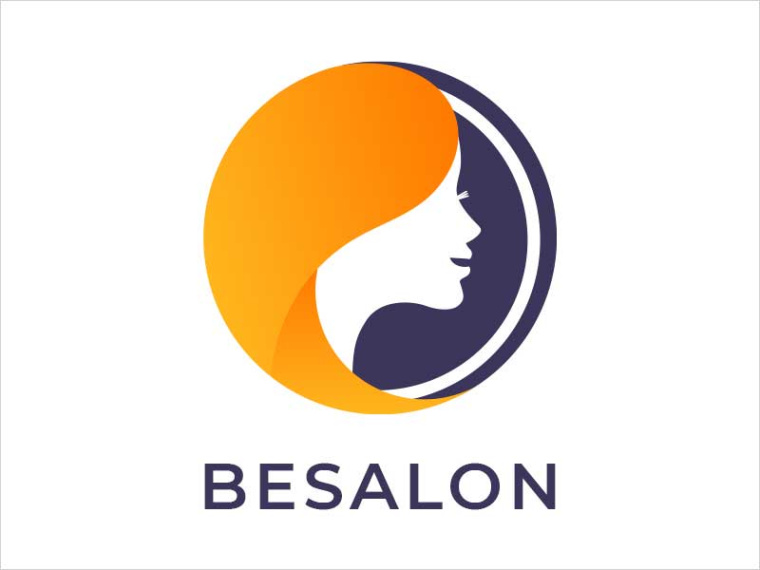 Besalon - 美容沙龍的標志設(shè)計