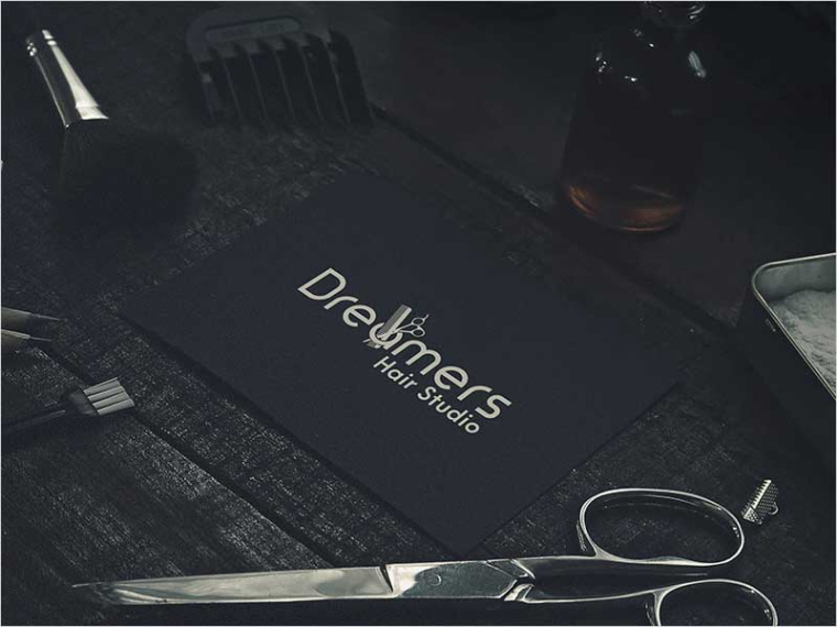 Dreamers Hair Studio標志設(shè)計