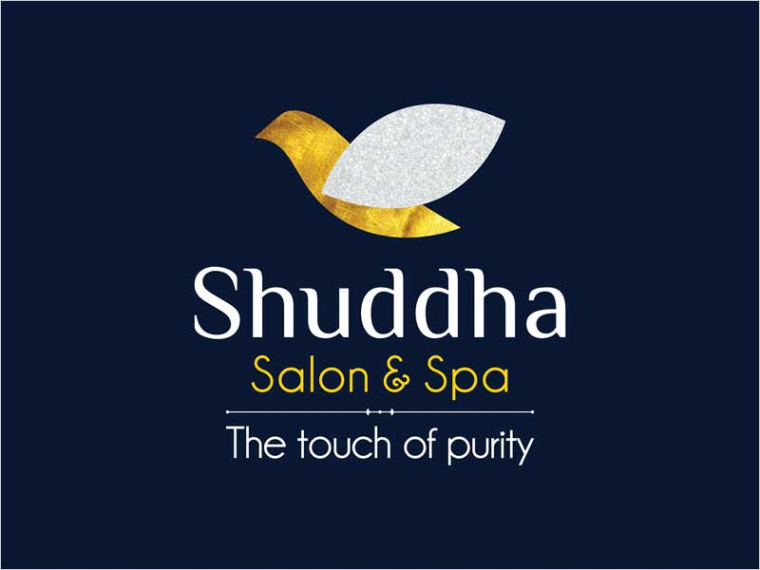 Shuddha-沙龍溫泉標志設(shè)計