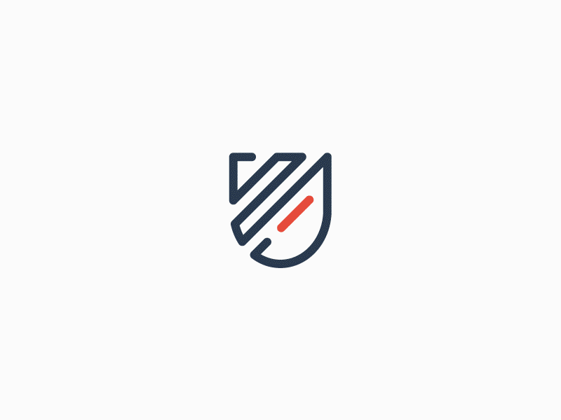 盾品牌保險公司徽標logo設計