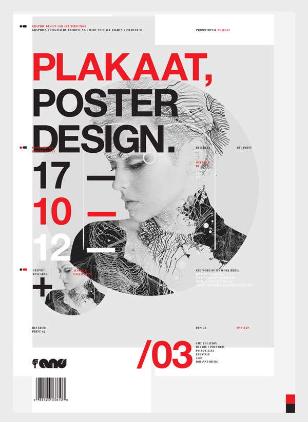 另類前衛藝術風格創意海報設計靈感-Plakaat