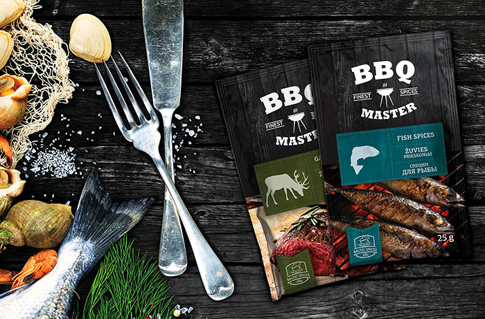 BBQ 燒烤調味料調味品系列產品包裝設計-上海包裝設計公司