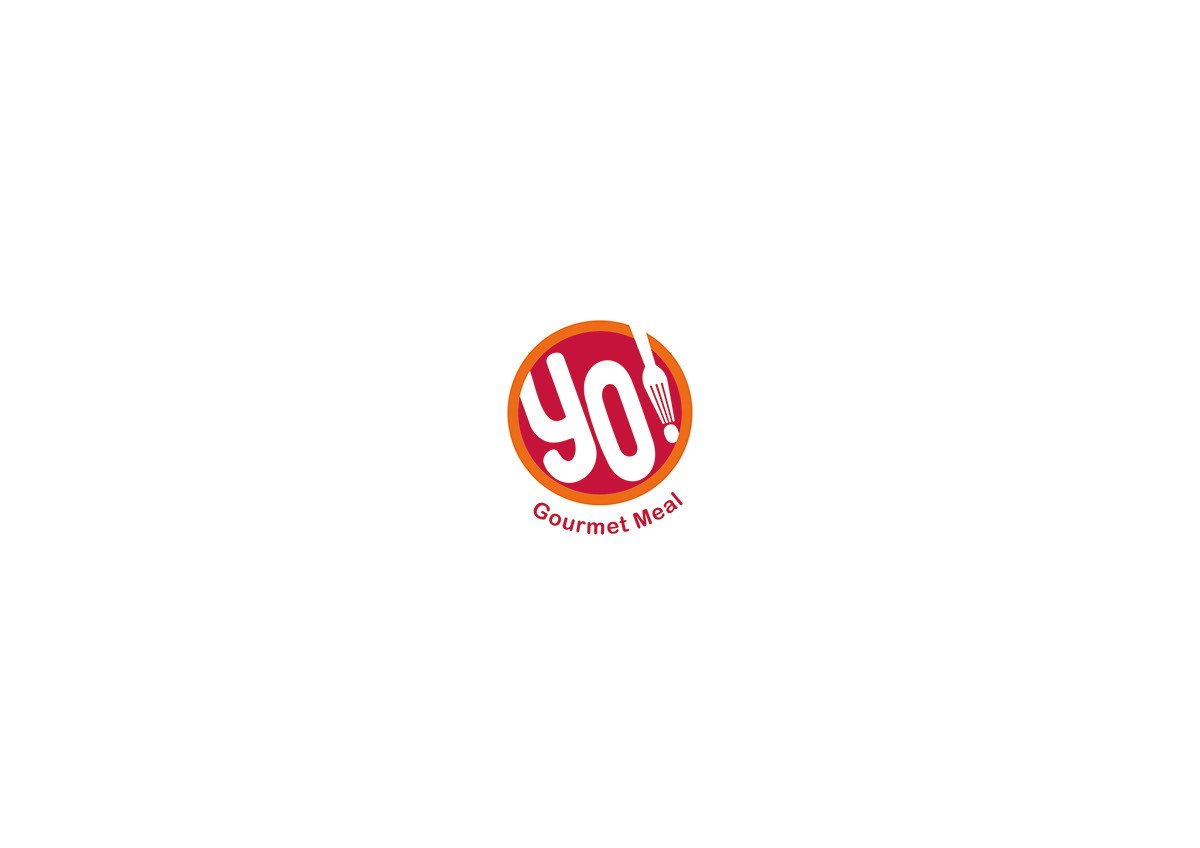 YO速食方便菜品牌logo設計