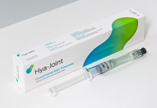 Hya-Joint 骨關節炎止痛治療注射劑產品品牌包裝設計 Hya-Joint 骨關節炎止痛治療注射劑產品品牌包裝設計