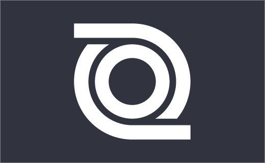Quantilope市場調(diào)研分析公司logo設(shè)計，一個循環(huán)的線條圖形