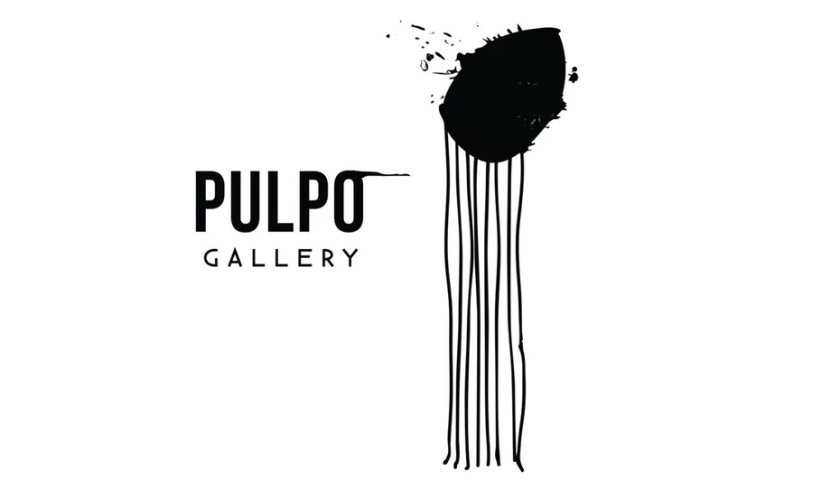 抽象Pulpo Gallery徽標logo設(shè)計