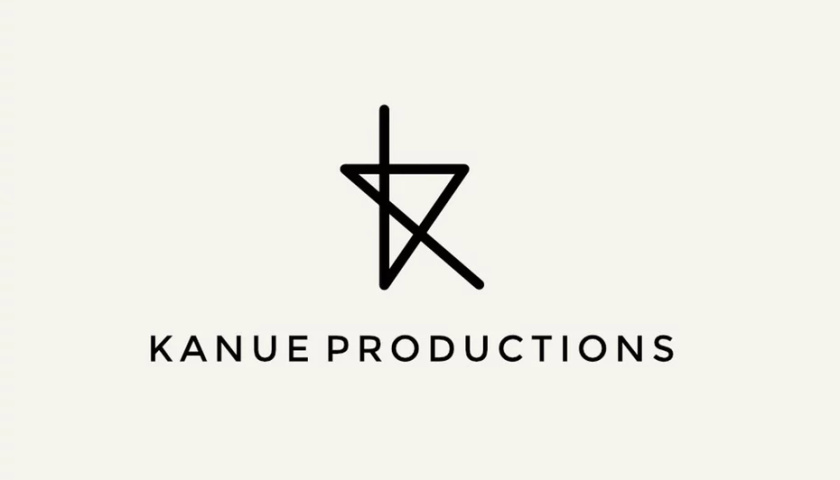 抽象Kanue Productions徽標logo設(shè)計