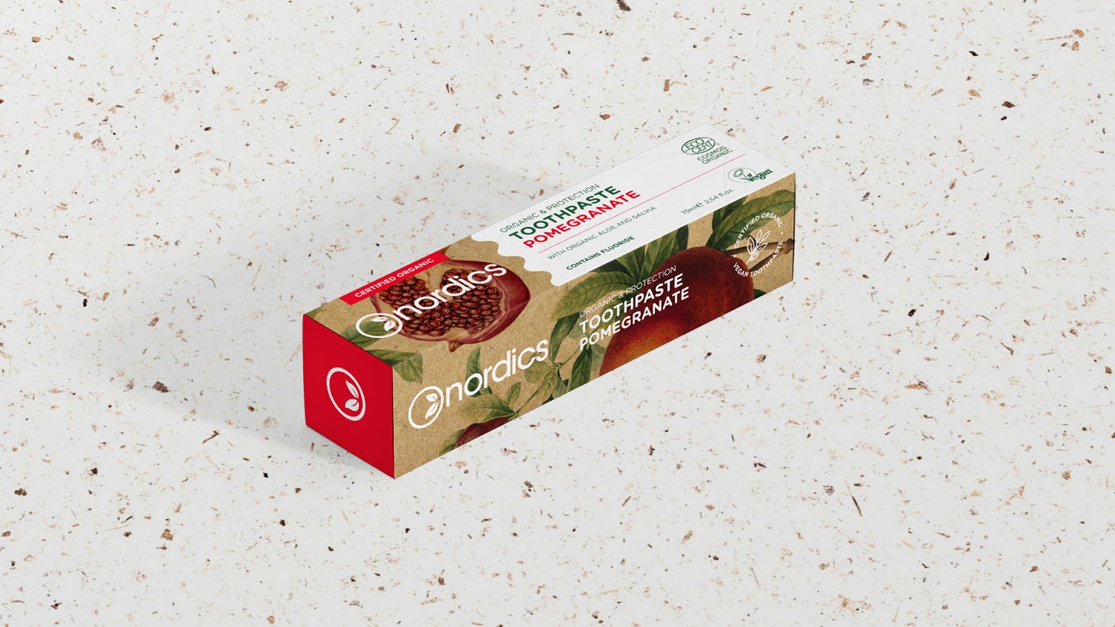 nordics純天然牙膏品牌包裝設計