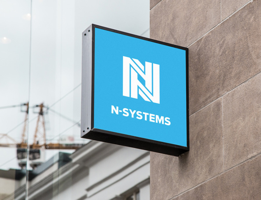 控股公司En-Systems企業(yè)“正方形”標識logo設計vi設計手冊