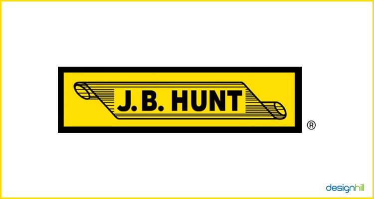 全球前25名供應(yīng)鏈公司和物流品牌logo設(shè)計(jì)賞析-JB Hunt 