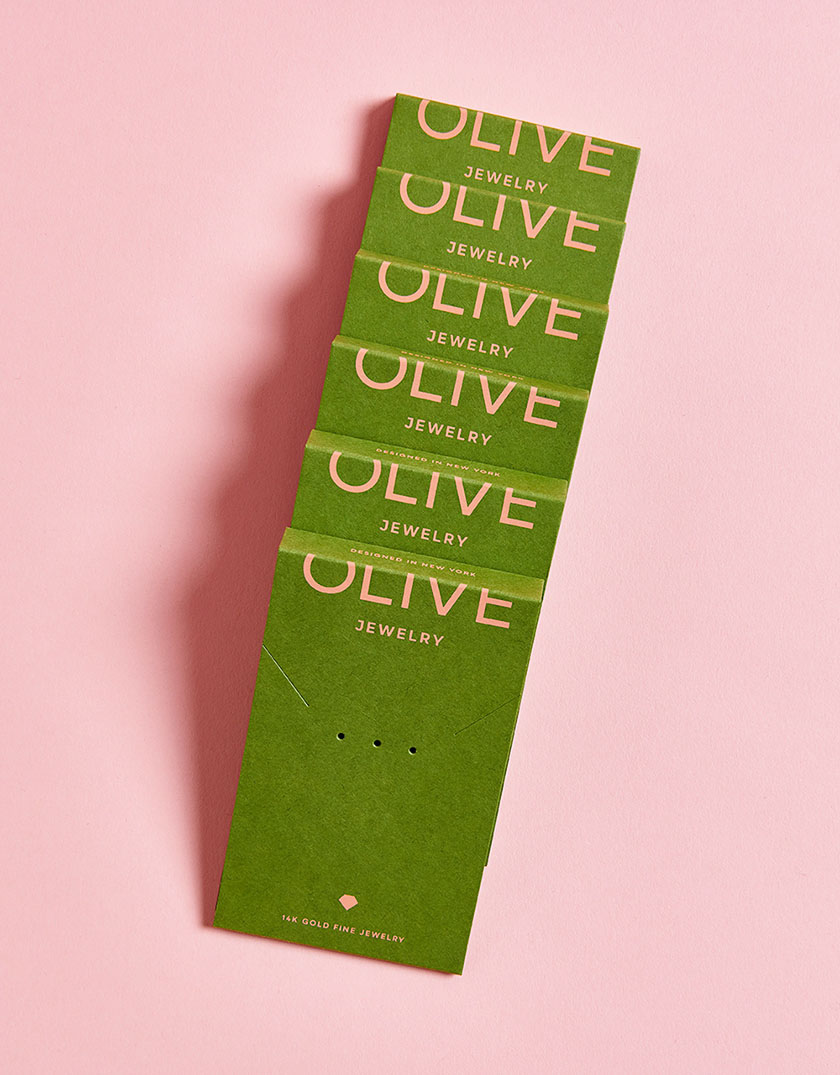Olive 珠寶飾品品牌形象設(shè)計(jì)包裝設(shè)計(jì)