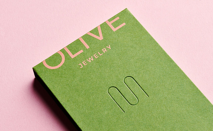Olive 珠寶飾品品牌形象設(shè)計(jì)包裝設(shè)計(jì)