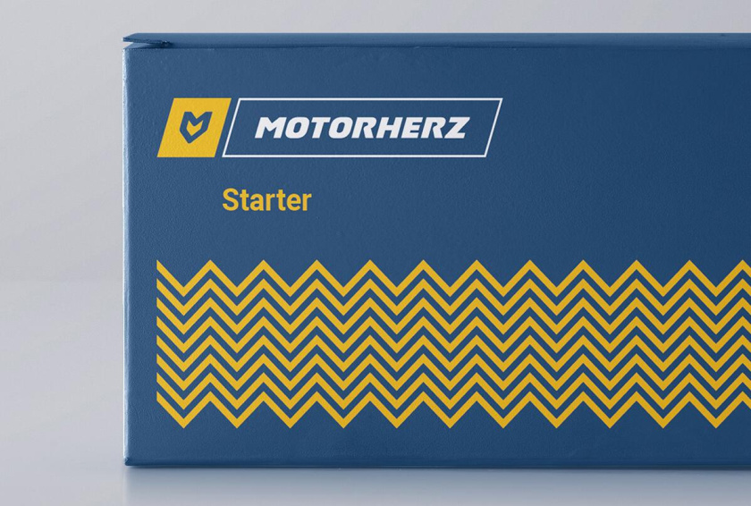 Motorherz汽車配件零部件包裝盒設(shè)計