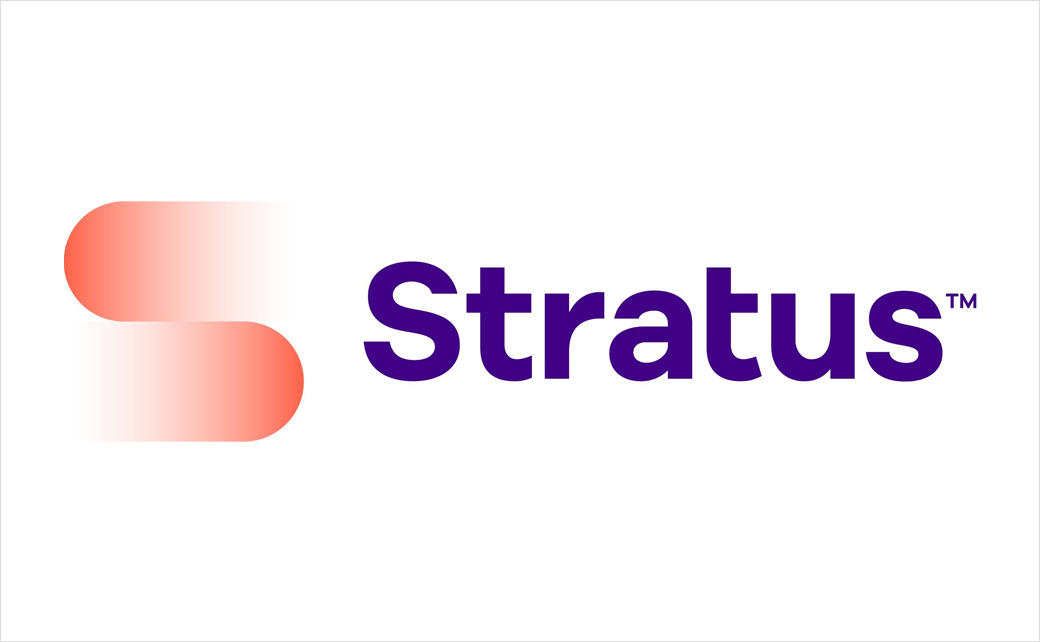 MC標牌服務集團更新品牌名稱Stratus和logo設計，兩個漸變色塊組成S