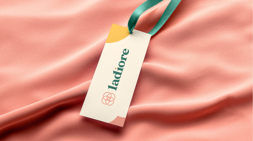 ladiore 女性時(shí)尚品牌logo設(shè)計(jì)與視覺識(shí)別vi設(shè)計(jì)，源自四個(gè)象征