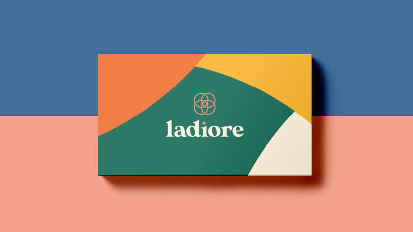 ladiore 女性時(shí)尚品牌logo設(shè)計(jì)與視覺識(shí)別vi設(shè)計(jì)，源自四個(gè)象征