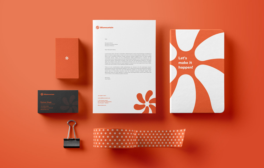 Lilliee 互聯網IT科技公司品牌形象設計-logo/vi設計