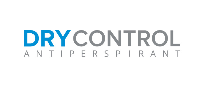 DRY CONTROL 干控止汗劑包裝設(shè)計(jì)，偏藥品包裝風(fēng)格