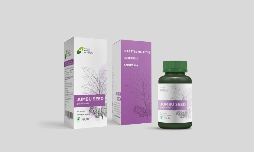 Palep博士健康之家草本保健藥品包裝設(shè)計(jì)，采用鉛筆手繪草藥圖案