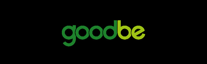 Goodbe健身中心品牌形象設計，一個積極活力和動態綠色的鏈接形象