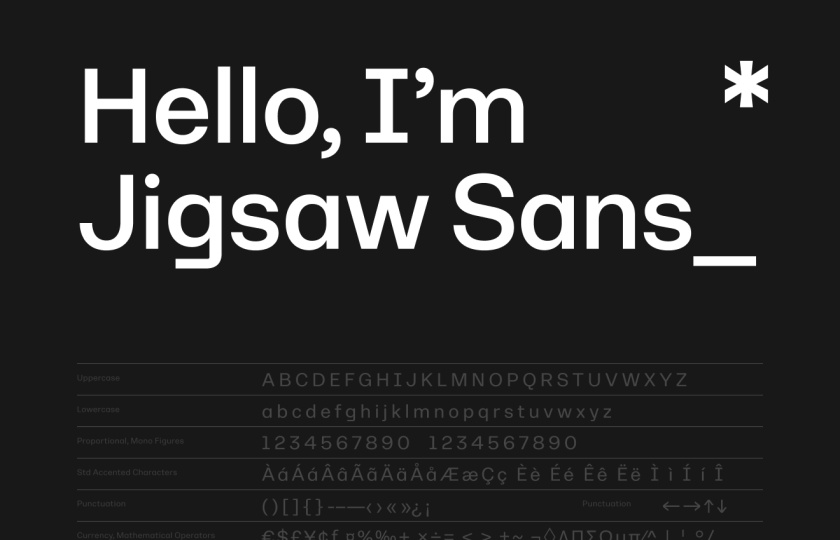Jigsaw 安全技術科技公司logo設計vi設計，剪切的幾何圖形