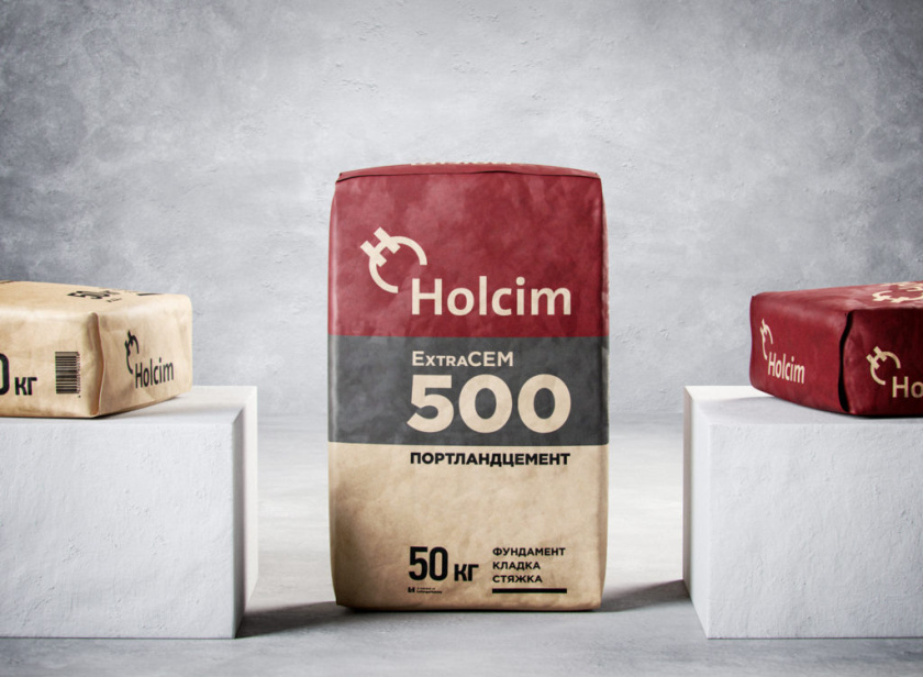 Holcim建筑混合水泥材料包裝設計