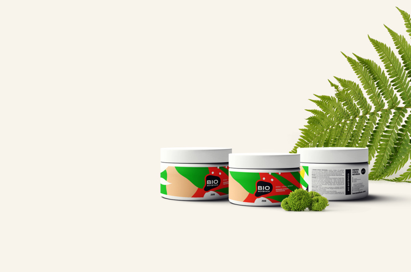 Bio Botanico 專業(yè)護(hù)發(fā)產(chǎn)品包裝設(shè)計(jì)，鮮艷熱帶風(fēng)格元素