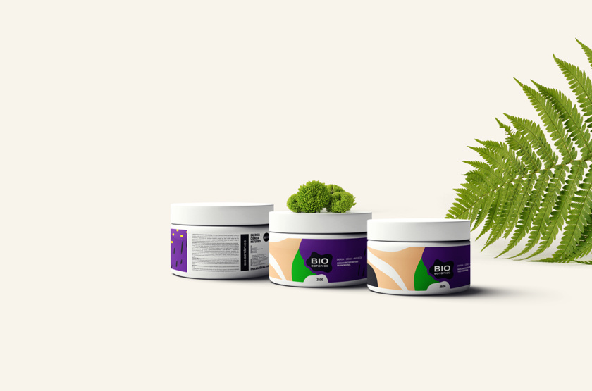 Bio Botanico 專業(yè)護(hù)發(fā)產(chǎn)品包裝設(shè)計(jì)，鮮艷熱帶風(fēng)格元素
