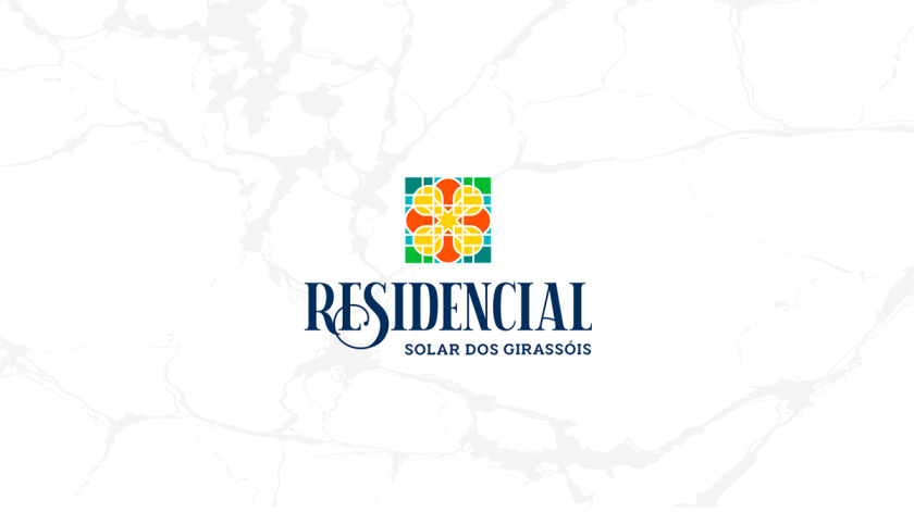 Residencial高端住宅地產logo設計vi設計，教堂+太陽+想日款+馬賽克元素
