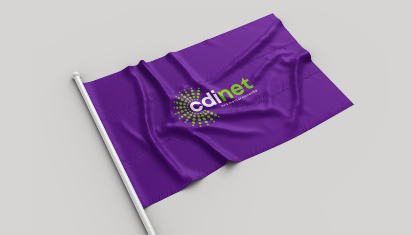 cidnet 互聯網科技公司vi設計品牌視覺識別設計。動感的光芒圓點