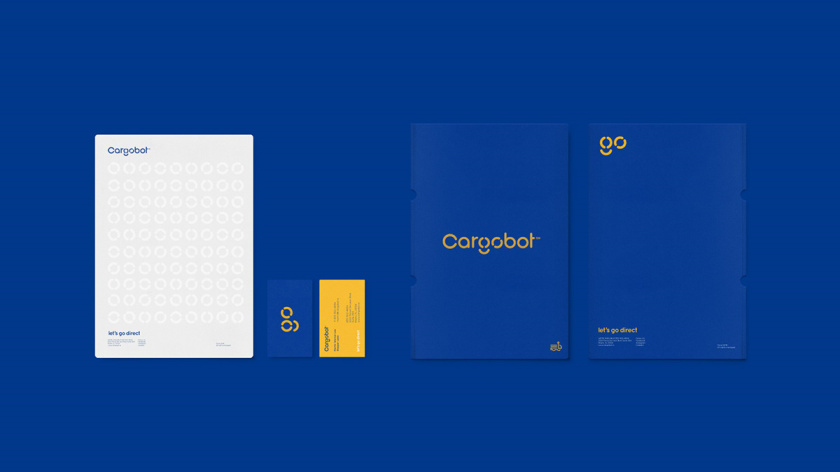 Cargobot 物流貨運品牌vi形象設計與視覺識別系統，基于靜態形式的運動