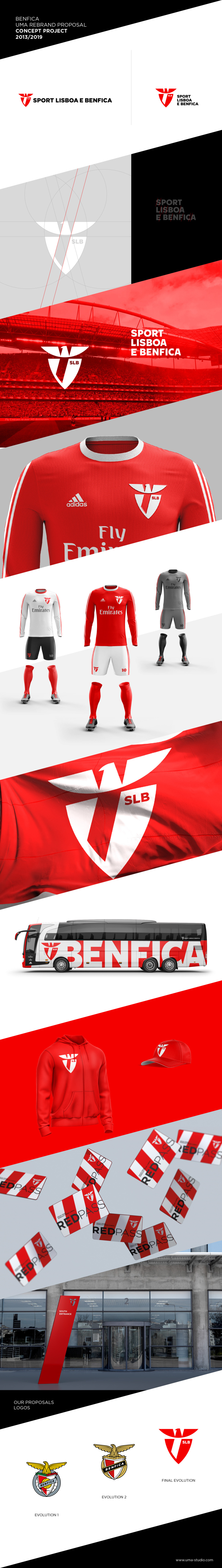 Sport Lisboa 足球體育俱樂部球隊品牌logo設計與形象設計。老鷹+徽章