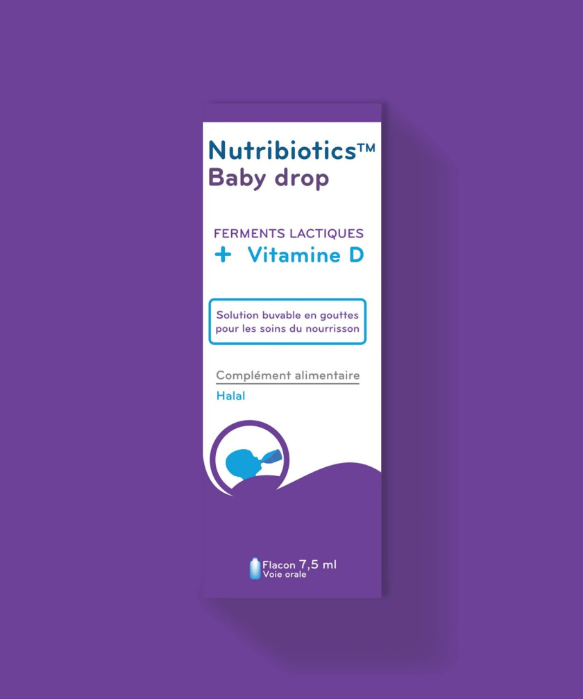 nutribiotics OTC系列藥品包裝設(shè)計，采用獨特的符號標識來區(qū)分產(chǎn)品