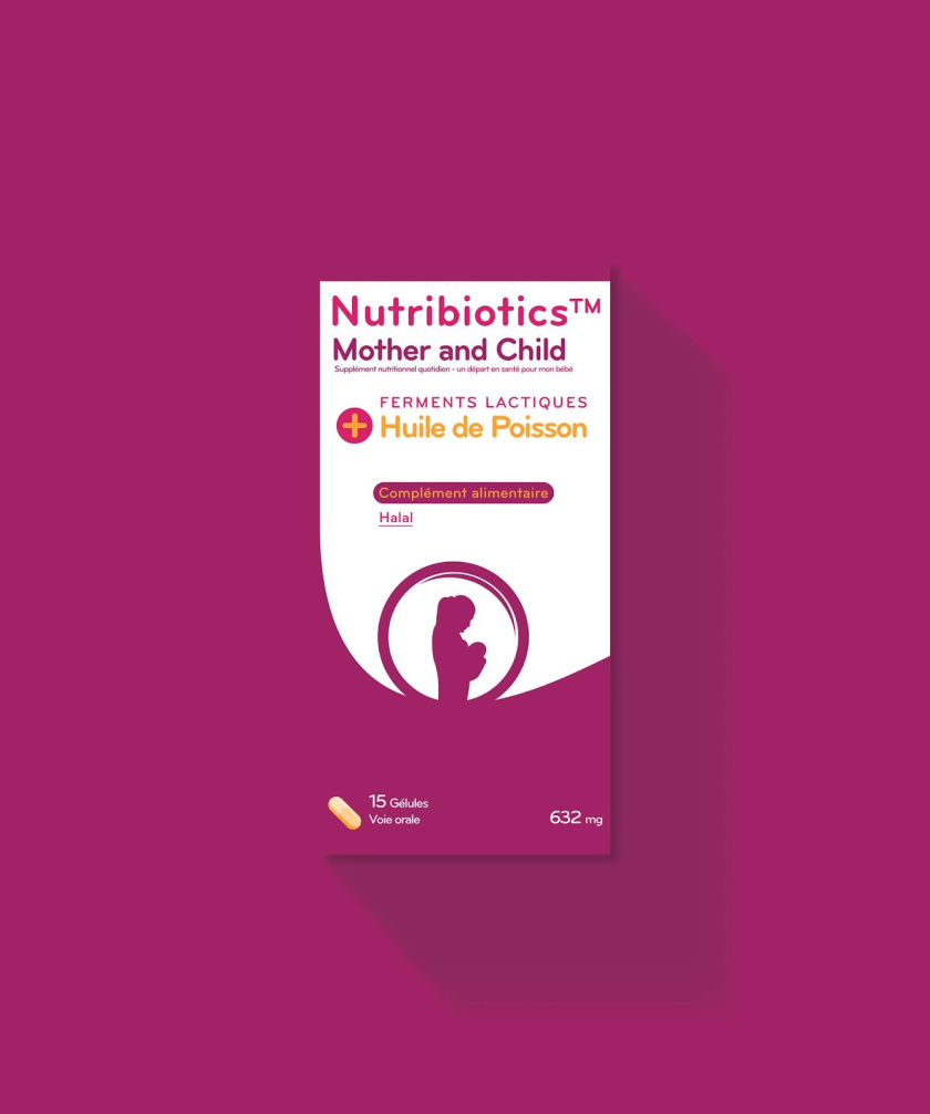 nutribiotics OTC系列藥品包裝設(shè)計，采用獨特的符號標識來區(qū)分產(chǎn)品