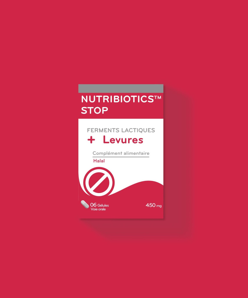 nutribiotics OTC系列藥品包裝設(shè)計，采用獨特的符號標識來區(qū)分產(chǎn)品