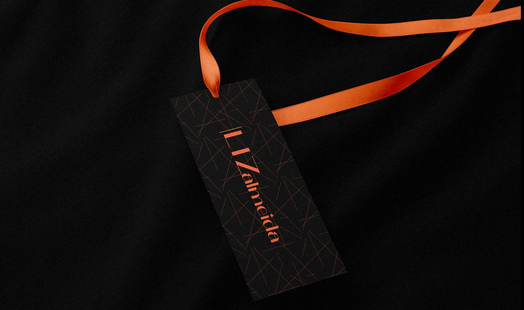 個性與時尚的Liz Almeida服裝品牌vi設計,以“雜亂而有序排列的線元素為輔助識別 個性與時尚的Liz Almeida服裝品牌vi設計,以“雜亂而有序排列的線元素為輔助識別