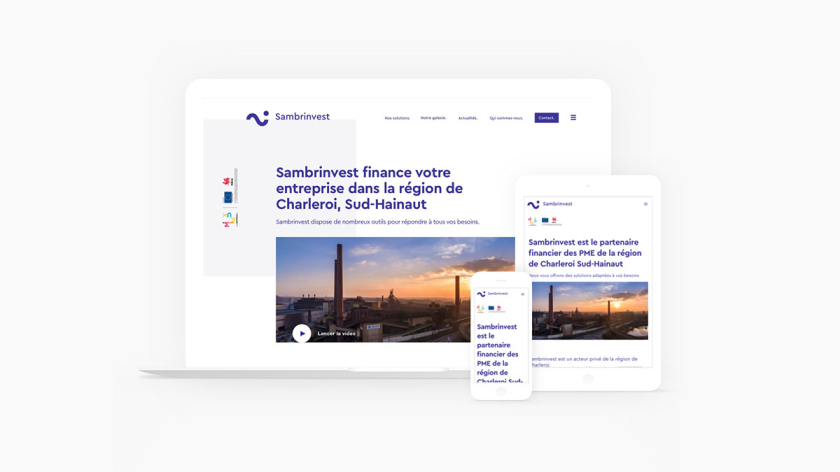 Sambrinvest 金融集團(tuán)公司logo設(shè)計品牌形象vi設(shè)計，單色簡約而又藝術(shù)的風(fēng)格