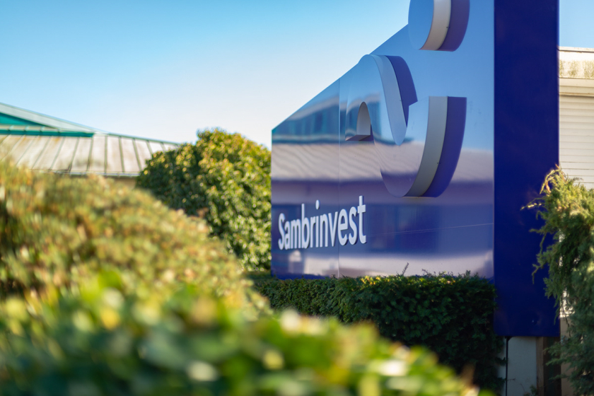 Sambrinvest 金融集團(tuán)公司logo設(shè)計品牌形象vi設(shè)計，單色簡約而又藝術(shù)的風(fēng)格
