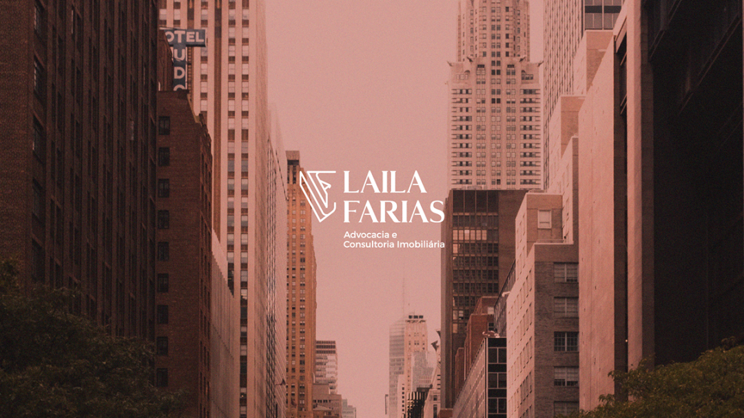 Laila Farias 法律律師工作室品牌vi視覺形象識別設計，優雅的女性風格