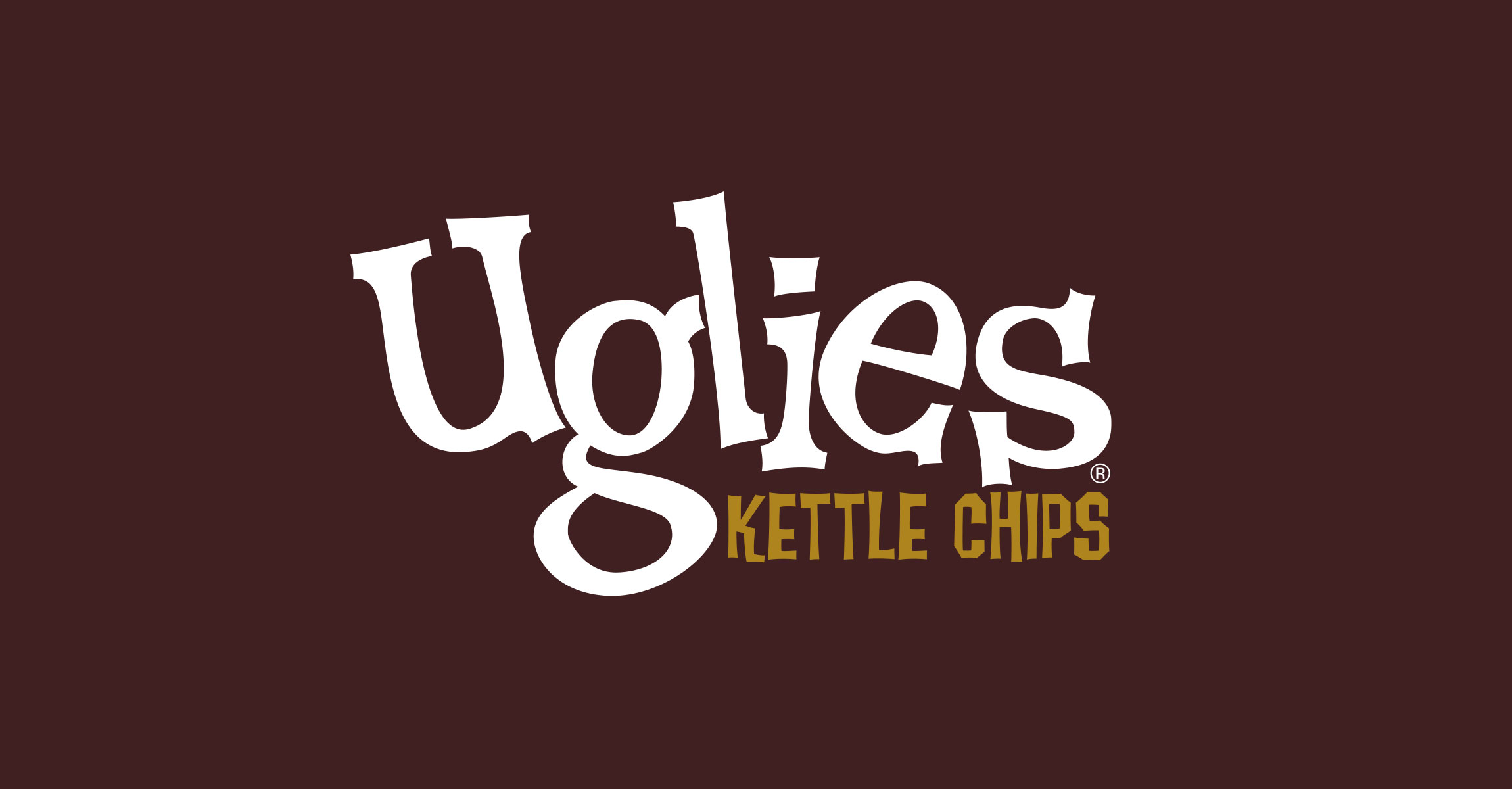 我很丑但我很好吃， Uglies薯片品牌商標logo設計